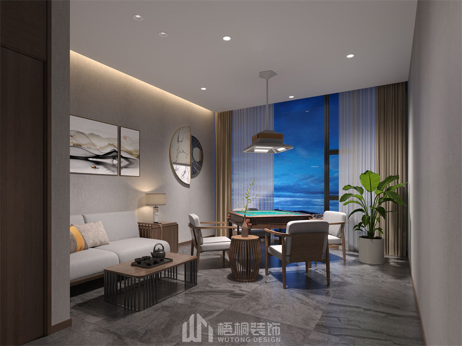 茶楼装修效果图4