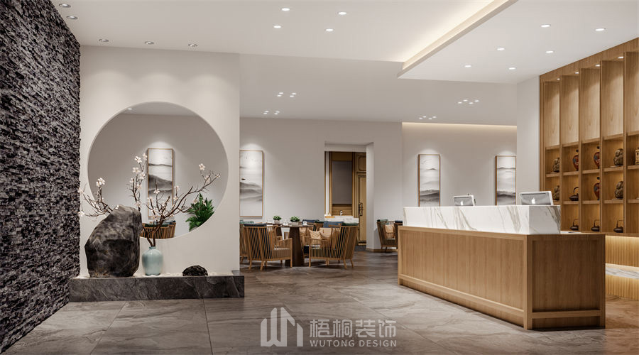 茶楼装修效果图1