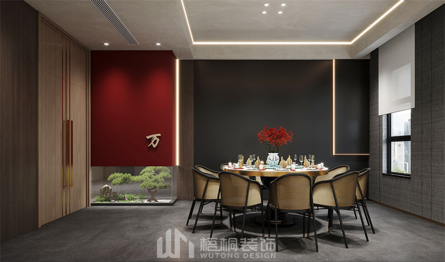 叁楼私房菜装修效果图2