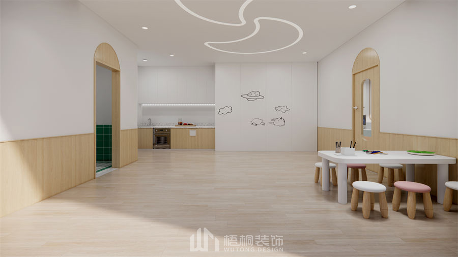 童心童语托育装修效果图4