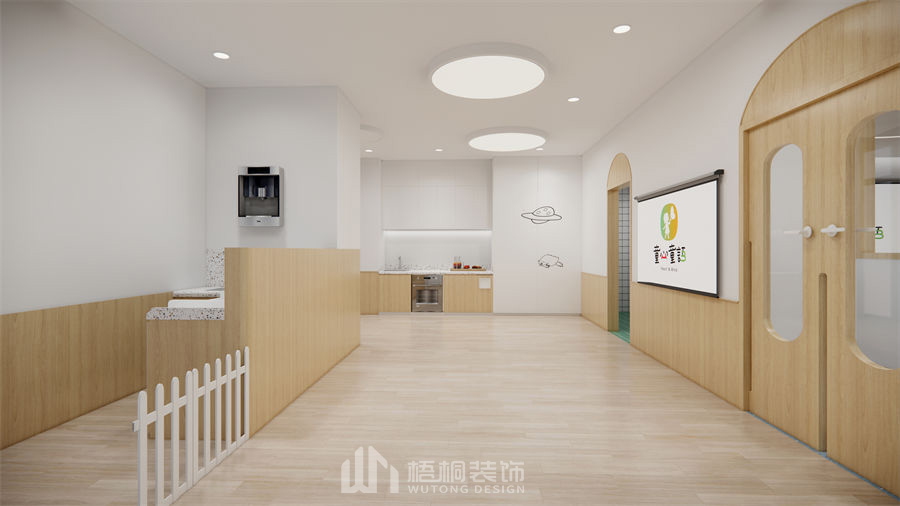 童心童语托育装修效果图3