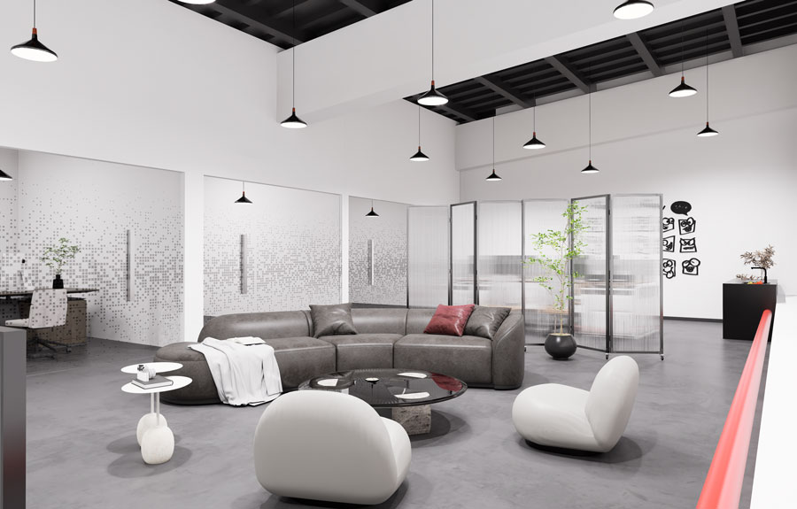 直播公司装修图2